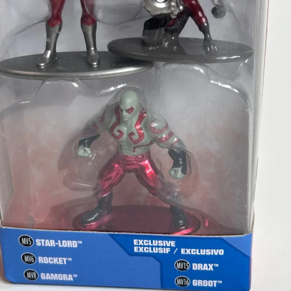 Marvel Guardians of the Galaxy Nano Metalfigs 5-Pack Die-Cast Figures Jada Toys